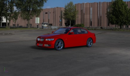 Realtime visualization of car model